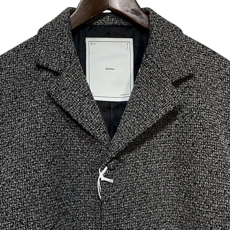 amne "TWEED”modern jacket (black white)unisex