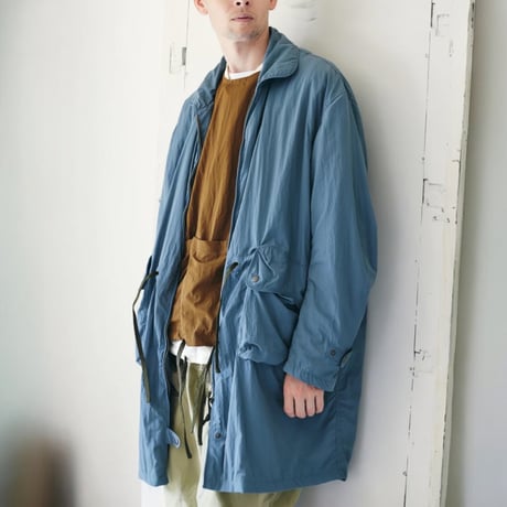 dip ltd"nylon×mesh military type coat"(khaki)unisex