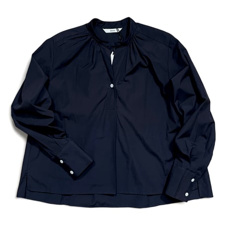 amne "PIMA skipper blouse" (navy) women's