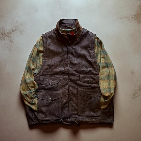 PORTRAITE"over vest"(brown tweed)unisex