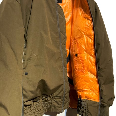NANGA×Master-piece "packers down blouson"(khaki)unisex