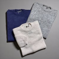TigreBrocante"baby alpaca TB sweater“(men's)