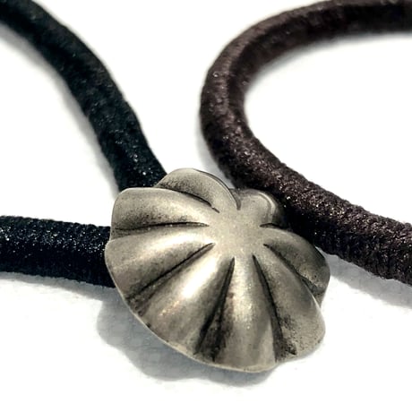 original "brass concho" hair elastic