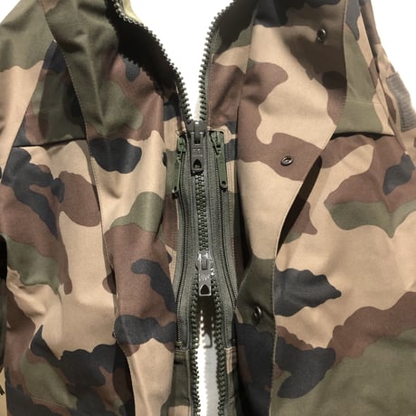 MILITARY DEADSTOCK "french army CCE camo 3-layer waterproof field parka