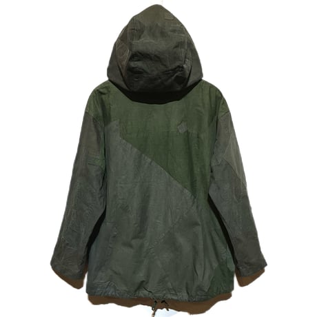 SlowHands”RCL tent pw hooded jacket"(olive-M1)unisex