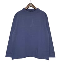 TigreBrocante"medium hard 天竺 bottle neck 9分袖"(teal blue)unisex