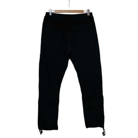 Jackman"waffle rib pants"(black)unisex