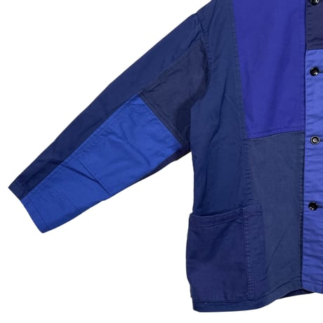 TigreBrocante "euro work mix stand coverall"(navy mix)unisex size(S)