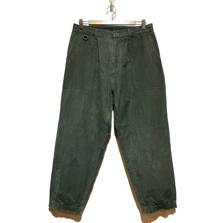 SlowHands”RCL tent fatigue pants"(olive-M)unisex