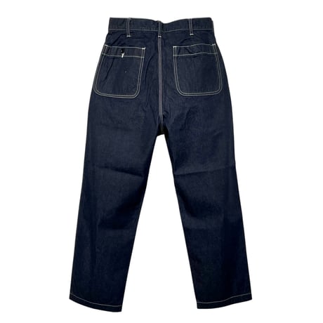 TigreBrocante"10.5oz flat denim baker pants"(indigo)unisex