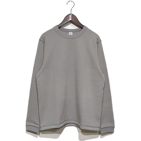 Jackman"L/S thermal shirts"(solid gray)unisex