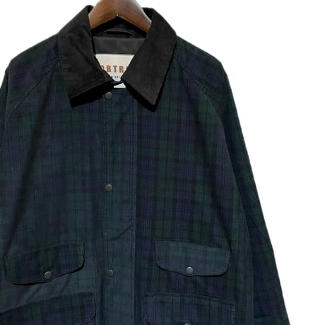 PORTRAITE"classic field jacket long"(black watch corduroy)unisex