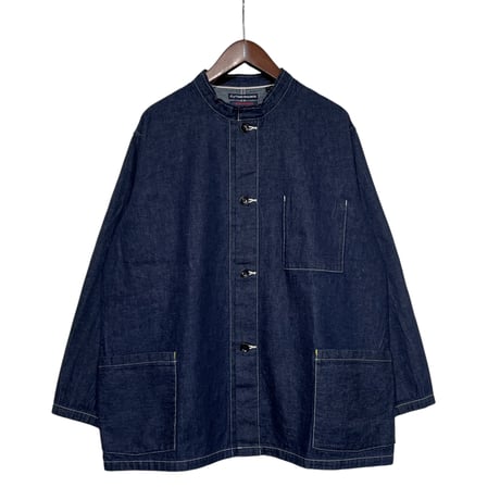 TigreBrocante"selvage 8oz denim stand coverall"(inidigo)unisex