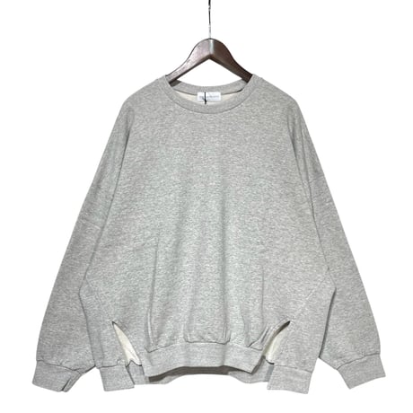 CAERULA PER LIGHTS"french terry crew sweat"(gray)unisex