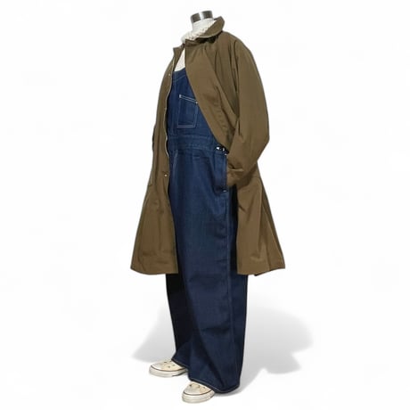 TigreBrocante "11.5oz denim workman overall"(indigo) women's
