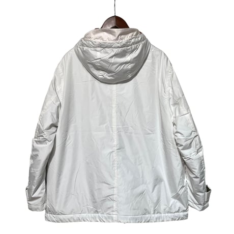 dip ltd "military type reflective nylon padding hooded jacktet" (white)unisex