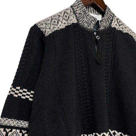 ASEEDONCLOUD"Seiyako jacquard blouse"(black)women's