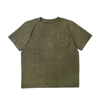 HOLIDAY TRUNKS"homebody3 Pile Short sleeve tee Ver2.0(olive)unisex
