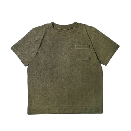 HOLIDAY TRUNKS"homebody3 Pile Short sleeve tee Ver2.0(olive)unisex