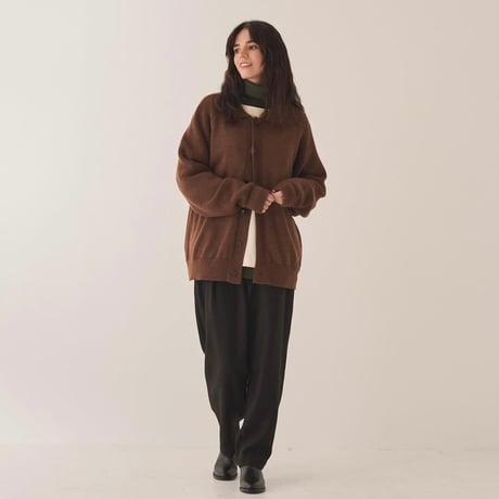 amne "FINE MERINO"polo knit (marine)unisex