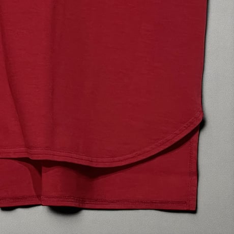 CAERULA PER LIGHTS"30/Jersey V neck wide T"(red)unisex