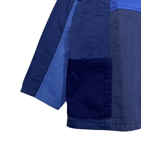 TigreBrocante "euro work mix stand coverall"(navy mix)unisex size(M)