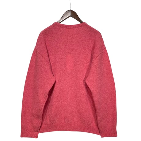 eyya"boucle twisted yarn cardigan"(pink)unise