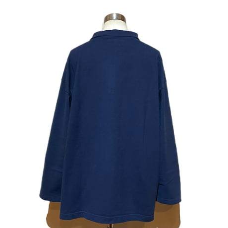 TigreBrocante”ミディアムハード天竺  yakko L/S-T“(navy)unisex