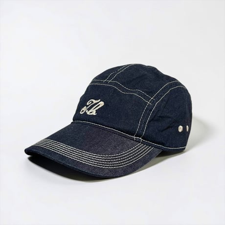 TigreBrocante"10.5oz flat denim& cotton nylon rip running hat (unisex)