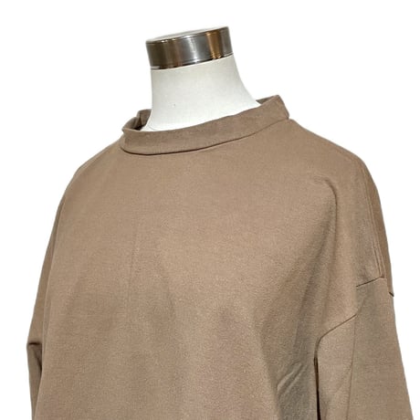 TigreBrocante”ミディアムハード天竺  yakko L/S-T“(walnut)unisex
