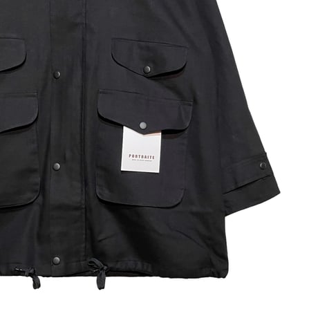 PORTRAITE"classic field jacket long"(black canvas)unisex