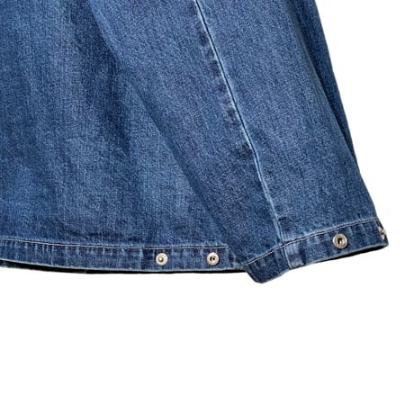 amne "11DENIM coaching jacket" (indigo) unisex