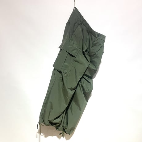 TigreBrocante"nylon tusser cargo pants“(khaki)unisex