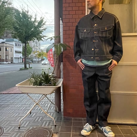 H.UNIT "Lee×H.UNIT BIG RIDER" (indigo) unisex