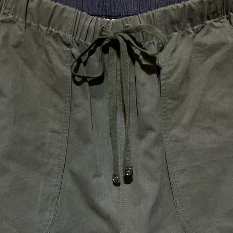SlowHands”RCL tent loose wanderer pants"(olive-M)unisex