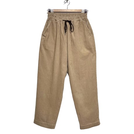 H.UNIT "corduroy easy pants"(beige) unisex