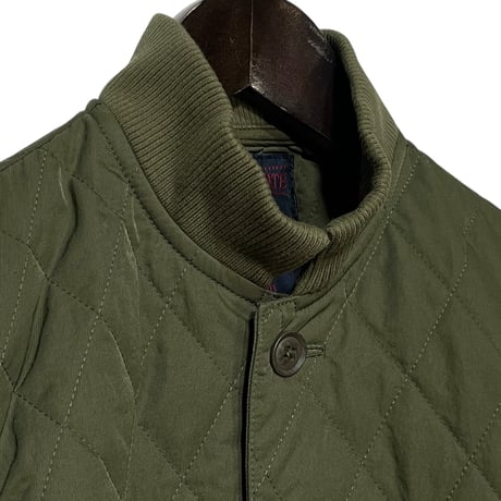 TigreBrocante"nylon twill quilting bomberman jacket“(khaki)unisex