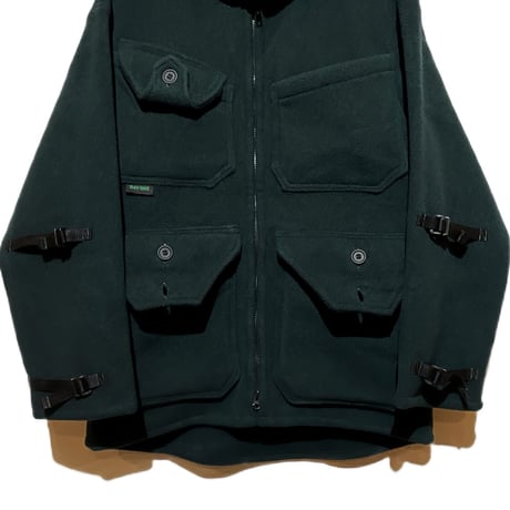 Day One Camouflage "hunting fleece jacket"(deep green)unisex