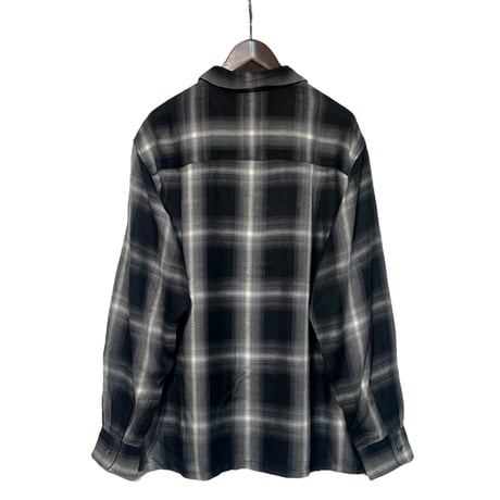 yoused "rayon open box shirts" (black)unisex