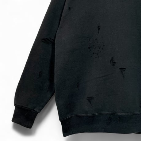 SUBTLE Re label "used damage sweat" (unisex) E