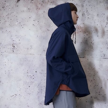 amne "NYLON useful hoodie" (navy) unisex