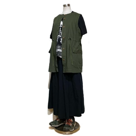 TigreBrocante "Zimbabwe Army Vest" (khaki)women's