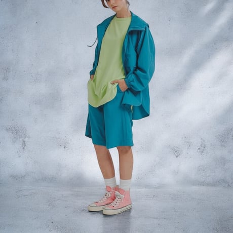 amne "JARSEY round hem tee" (lime) unisex