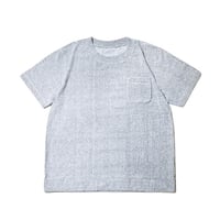 HOLIDAY TRUNKS"homebody3 Pile Short sleeve tee Ver2.0(snow gray)unisex