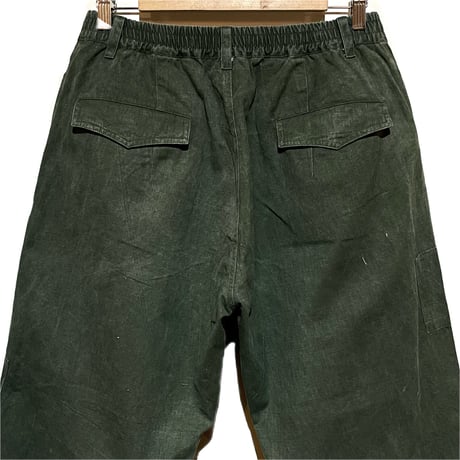 SlowHands”RCL tent fatigue pants"(olive-M)unisex