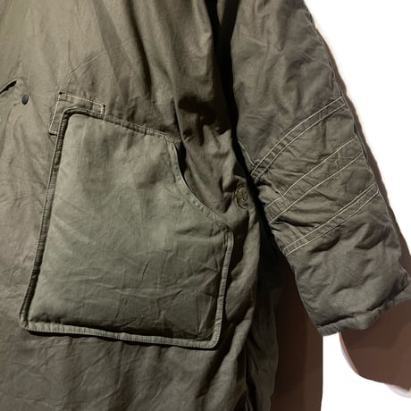 Slow Hands "recycle tent down coat for ARCHIVE"(olive)S-B unisex