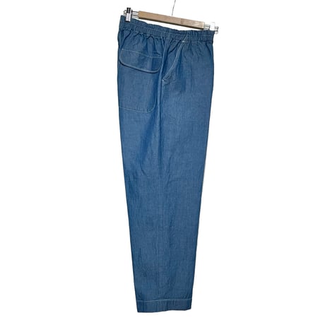 H.UNIT "C/L chambray easy pants"(indigo)unisex
