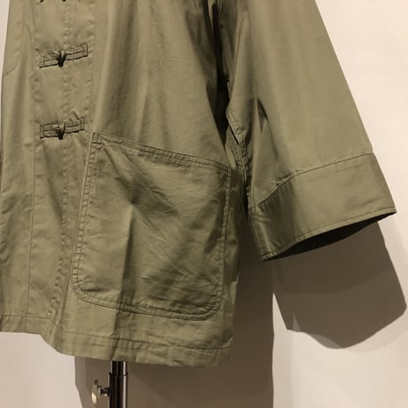 HUE "kung-hue jacket"(olive) unisex