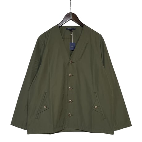 TigreBrocante"cotton nylon grosgrain flap cardigan"(khaki)unisex