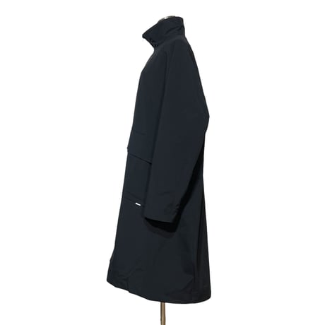 amne "nylon OX covered coat" (black) unisex